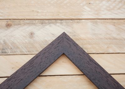 35mm Flat Walnut Colour Wood Grain Picture Framing Moulding