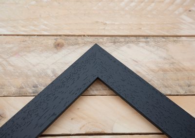 35mm Flat Black Wood Grain